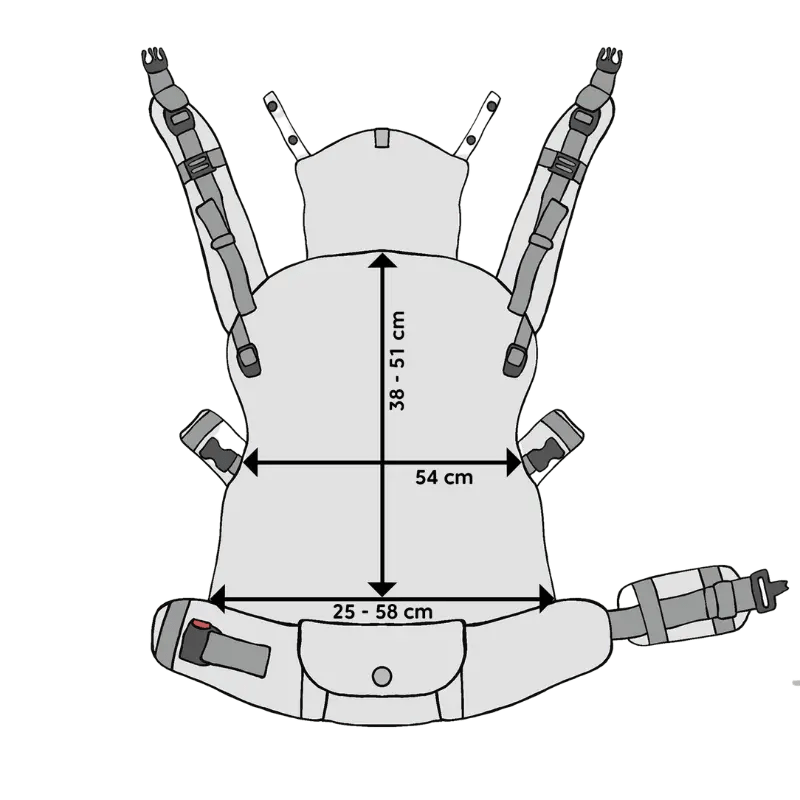 Jurassic Park LennyPreschool Carrier by LennyLamb - Buckle CarrierLittle Zen One5907557752749