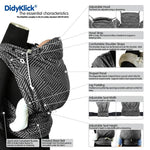 Kanga Cool Water DidyKlick by Didymos - Half Buckle CarrierLittle Zen One4048554148850