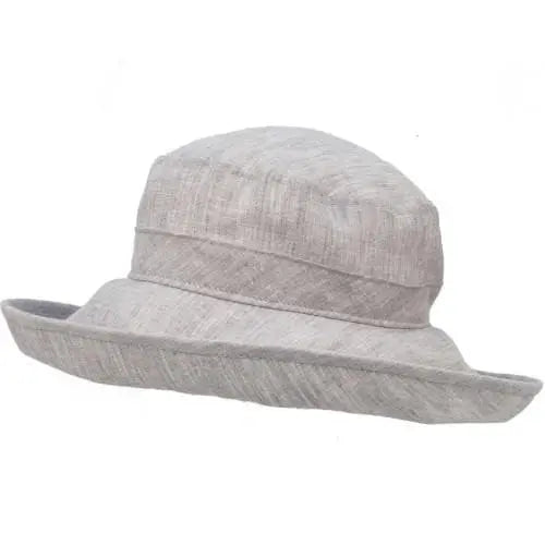 Linen Chambray Sun Protection Classic Hat Grey Baby Carrier Accessories