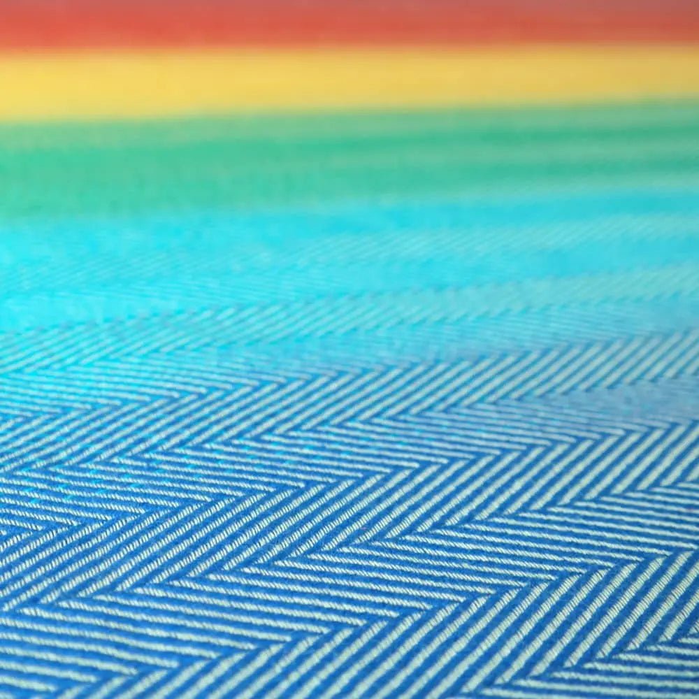 Lisca White Rainbow 2022 Woven Wrap by Didymos - Woven WrapLittle Zen One4048554328122