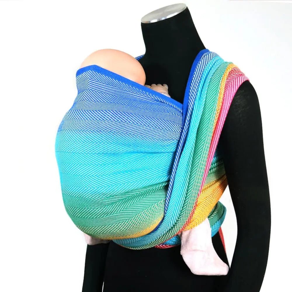Lisca White Rainbow 2022 Woven Wrap