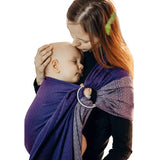 Littlelove Plum Duo Ring Sling