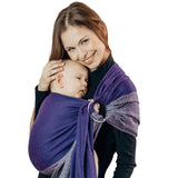 Littlelove Plum Duo Ring Sling