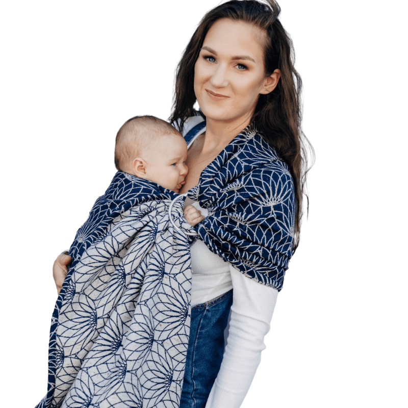 Lotus Harmony Ring Sling by LennyLamb - Ring SlingLittle Zen One