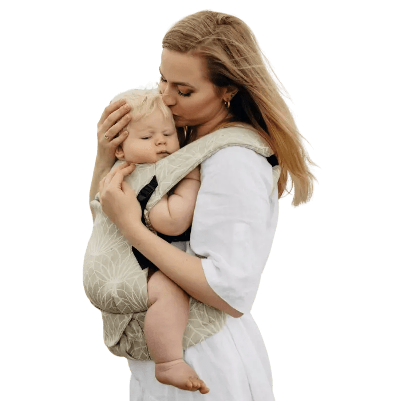 Lotus Natural linen LennyLight Baby Carrier by LennyLamb - Buckle CarrierLittle Zen One10099024