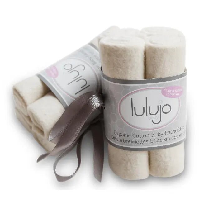 Lulujo Organic Facecloths Baby Carrier Accessories