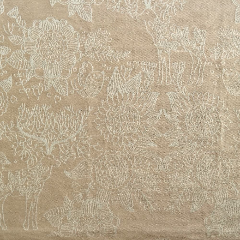 Magic Forest Almond Baby Woven Wrap