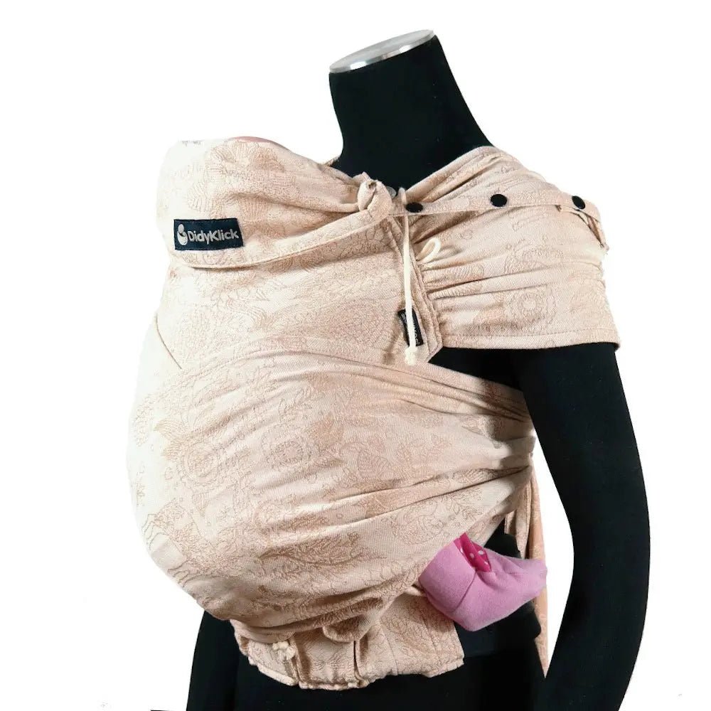 Magic Forest Almond DidyKlick 4u Half Buckle by Didymos - Half Buckle CarrierLittle Zen One4048554310646