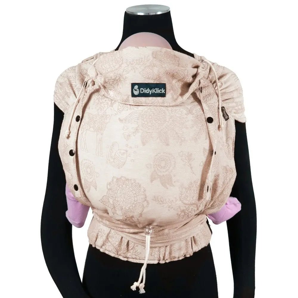 Magic Forest Almond DidyKlick 4u Half Buckle by Didymos - Half Buckle CarrierLittle Zen One4048554310646