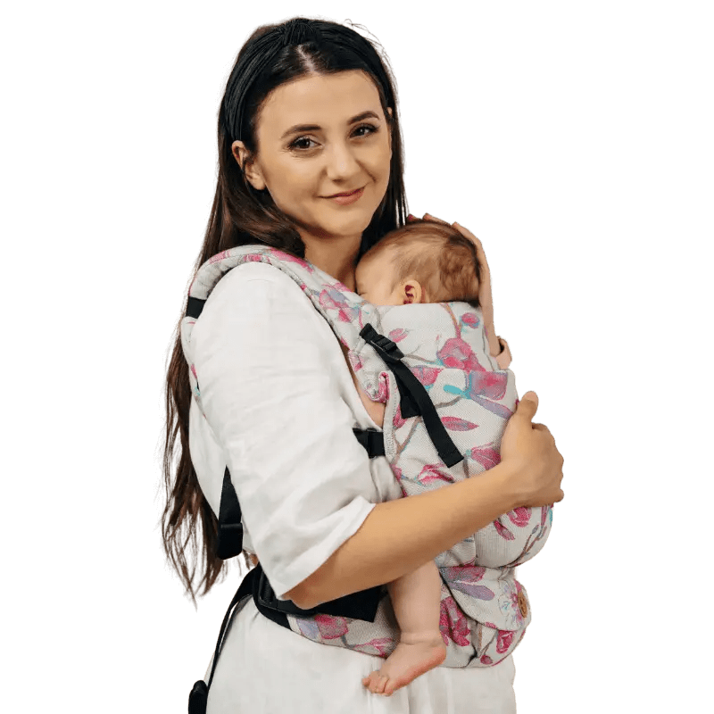 Magnolia LennyLight Baby Carrier by LennyLamb - Buckle CarrierLittle Zen One5907557780681