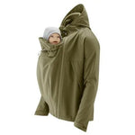 Mamalila Allrounder Babywearing Jacket for Men Khaki Babywearing Outerwear