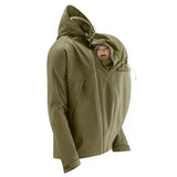 Mamalila Allrounder Babywearing Jacket for Men Khaki Babywearing Outerwear