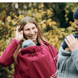 Mamalila Allrounder Berry Softshell Maternity and Babywearing Jacket