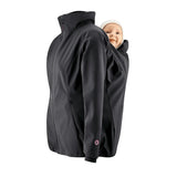 Mamalila Allrounder Black Softshell Maternity and Babywearing Jacket - Babywearing OuterwearLittle Zen One4251054512469