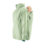 Mamalila Allrounder Mint Softshell Maternity and Babywearing Jacket Babywearing