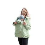 Mamalila Allrounder Mint Softshell Maternity and Babywearing Jacket - Babywearing OuterwearLittle Zen One4251054513398