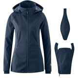 Mamalila Allrounder Navy Softshell Maternity and Babywearing Jacket - Babywearing OuterwearLittle Zen One4251054511202