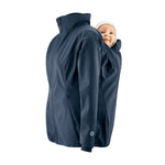 Mamalila Allrounder Navy Softshell Maternity and Babywearing Jacket - Babywearing OuterwearLittle Zen One4251054511202