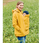 Mamalila Allrounder Softshell Babywearing Jacket Mustard - Babywearing OuterwearLittle Zen One4251054511080