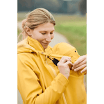 Mamalila Allrounder Yellow Softshell Maternity and Babywearing Jacket