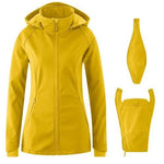 Mamalila Allrounder Yellow Softshell Maternity and Babywearing Jacket - Babywearing OuterwearLittle Zen One4251054511080