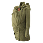 Mamalila Babywearing Raincoat Dublin Khaki Green - Babywearing OuterwearLittle Zen One4251054513268