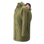 Mamalila Babywearing Raincoat Dublin Khaki Green - Babywearing OuterwearLittle Zen One4251054513268
