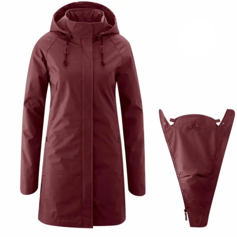 Mamalila Berlin Berry Coat for Babywearing - Babywearing OuterwearLittle Zen One4251054514074