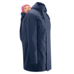 Mamalila Berlin Navy Coat for Babywearing - Babywearing OuterwearLittle Zen One4251054514029