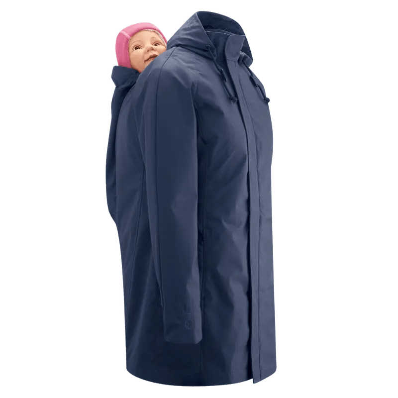 Mamalila Berlin Navy Coat for Babywearing - Babywearing OuterwearLittle Zen One4251054514029