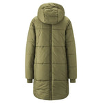 Mamalila Copenhagen Khaki Winter Maternity and Babywearing Coat Babywearing