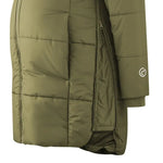 Mamalila Copenhagen Khaki Winter Maternity and Babywearing Coat Babywearing