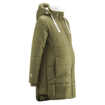 Mamalila Copenhagen Winter Babywearing Coat Khaki - Babywearing OuterwearLittle Zen One4251054513817