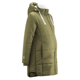 Mamalila Copenhagen Winter Babywearing Coat Khaki - Babywearing OuterwearLittle Zen One4251054513817