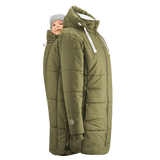 Mamalila Copenhagen Winter Babywearing Coat Khaki - Babywearing OuterwearLittle Zen One4251054513817
