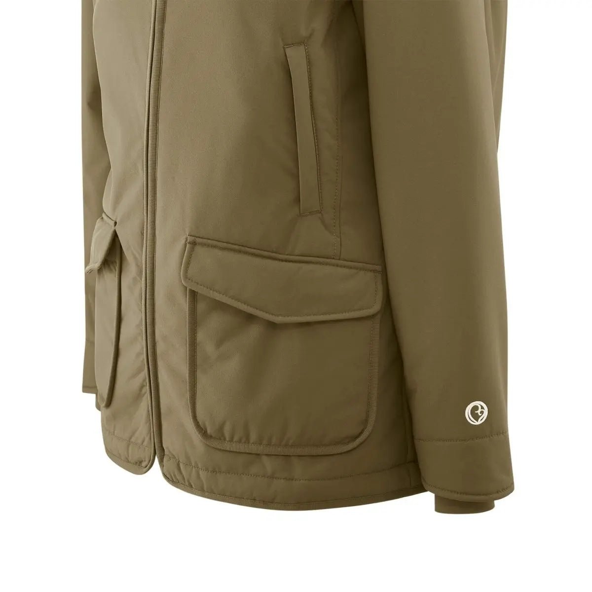 Mamalila Cosy Allrounder Khaki Softshell Maternity and Babywearing Jacket