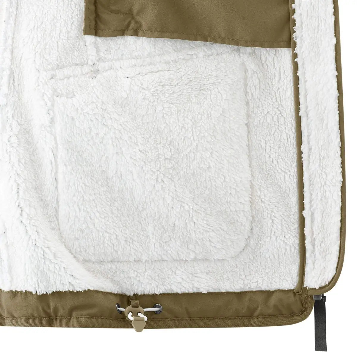 Mamalila Cosy Allrounder Khaki Softshell Maternity and Babywearing Jacket