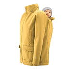 Mamalila Cosy Allrounder Mustard Softshell Maternity and Babywearing Jacket