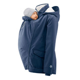 Mamalila Cosy Allrounder Softshell Babywearing Jacket Navy - Babywearing OuterwearLittle Zen One
