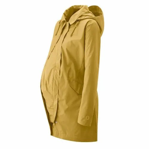 Mamalila Dublin Yellow Maternity and Babywearing Raincoat - Babywearing OuterwearLittle Zen One4251054511615