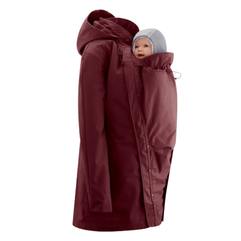 Mamalila Short Coat for Babywearing Berlin Berry - Babywearing OuterwearLittle Zen One4251054514074