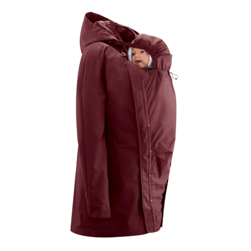Mamalila Short Coat for Babywearing Berlin Berry - Babywearing OuterwearLittle Zen One4251054514074