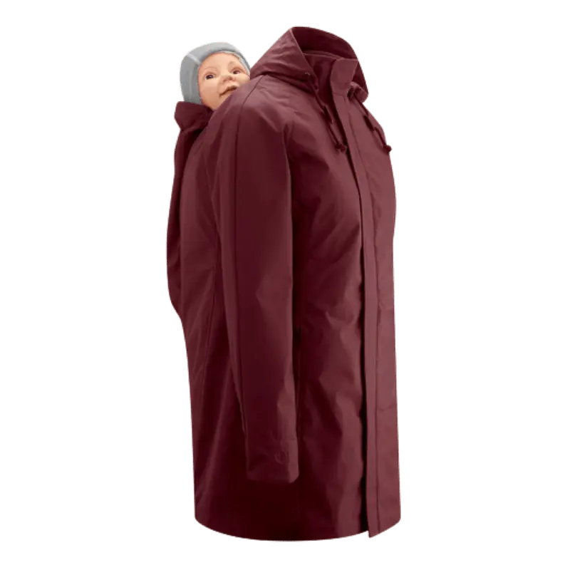Mamalila Short Coat for Babywearing Berlin Berry - Babywearing OuterwearLittle Zen One4251054514074