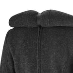 Mamalila Vienna Anthracite Grey Maternity and Babywearing Wool Coat - Babywearing OuterwearLittle Zen One4251054500893