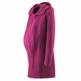 Mamalila Vienna Berry Maternity and Babywearing Wool Coat Babywearing Outerwear