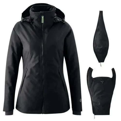 Mamalila Winterfriend Black Maternity and Babywearing Jacket Babywearing