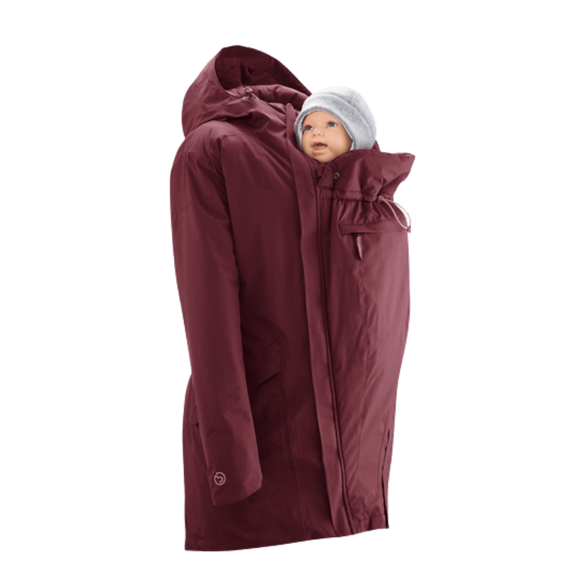 Mamalila WinterWander Babywearing Parka Berry Pink - Babywearing OuterwearLittle Zen One4251054513619