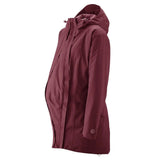 Mamalila Winterwander Berry Maternity and Babywearing Parka Babywearing