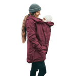 Mamalila Winterwander Berry Maternity and Babywearing Parka Babywearing