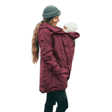Mamalila Winterwander Berry Maternity and Babywearing Parka Babywearing